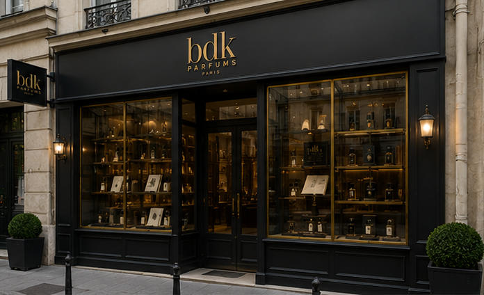 Full 85㎡ Paris apartment library perfume interior