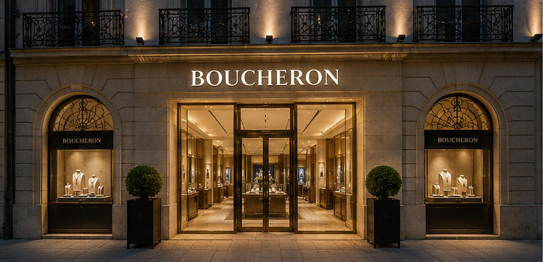 Full panoramic 1500㎡ gallery-style historic flagship layout