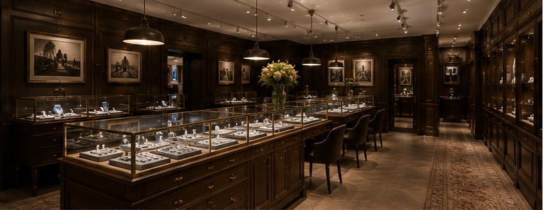 VIP gem stands private quiet appreciation consultation