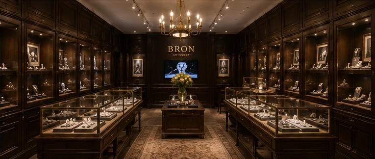Full 160㎡ classic European Bron Antwerp store interior