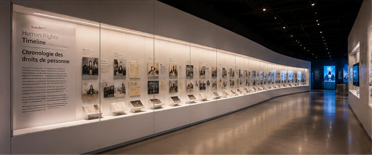 Story display for personal historical relics
