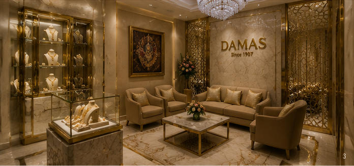 Luxury high jewelry cabinet for VIP high jewelry lounge
