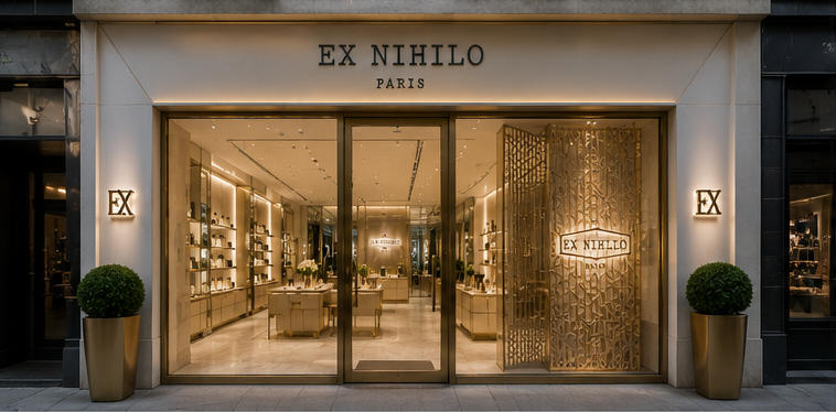 Full panoramic 140㎡ French Bespoke Perfume Flagship Layout