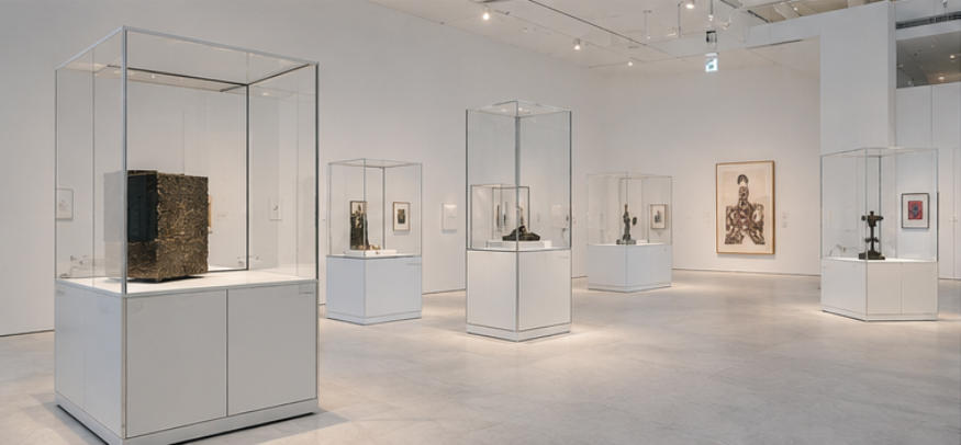 Luxury art cabinet for premium collection area