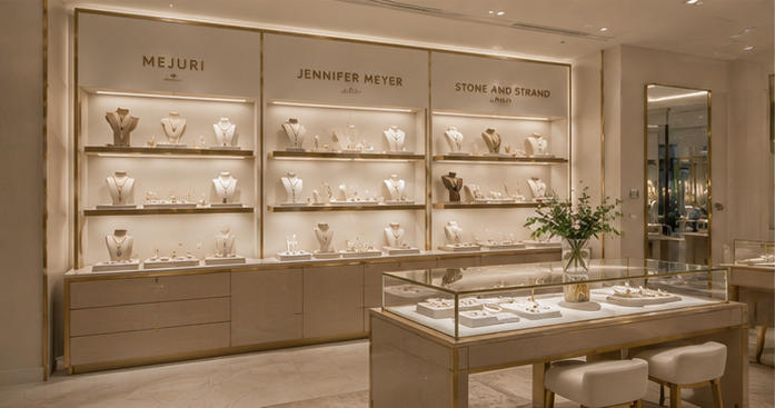 Full designer layered wall display systems
