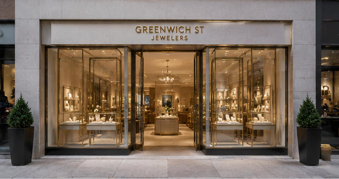 Full 350㎡ modern feminine Manhattan store interior