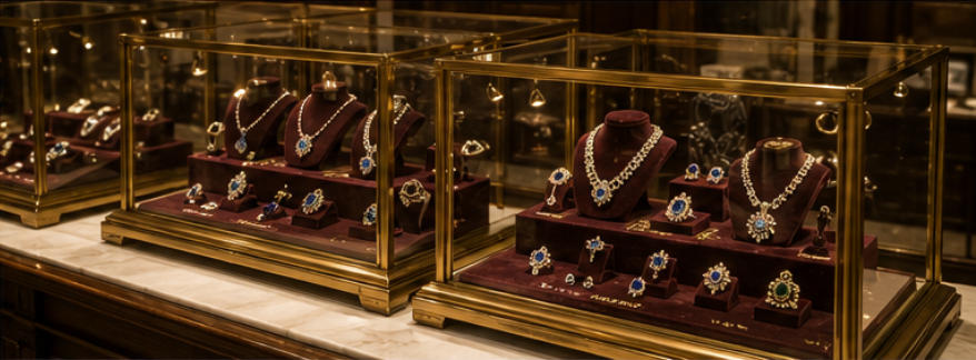 Low-profile collector stands for one-on-one antique appreciation