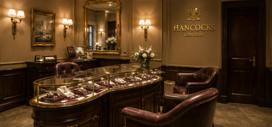 Full 310㎡ historic interior Hancocks London Burlington Arcade