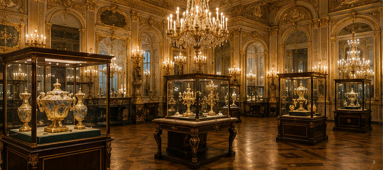 Museum crystal fixture for crystal chandelier themed halls