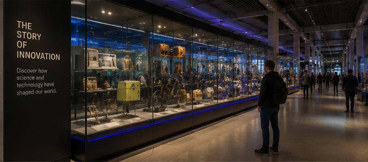 Custom heritage exhibit cases for sensitive Jewish historical artifacts