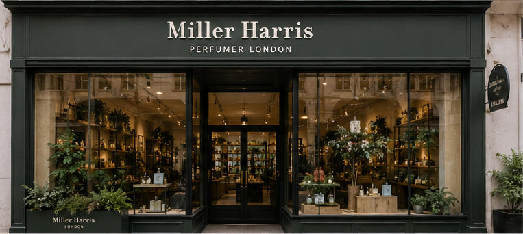 Full panoramic 85㎡ British Botanical Lifestyle Perfume Layout