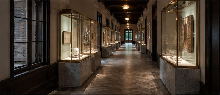 Premium retail vitrine for pop-up limited exhibits