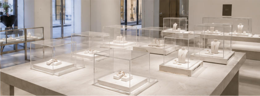 Long linear minimal gallery browsing counters