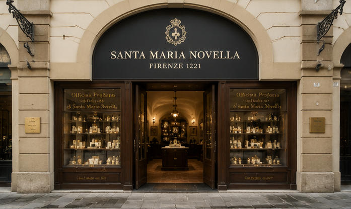 Full panoramic 220㎡ Monastery Apothecary Perfume Gallery Layout