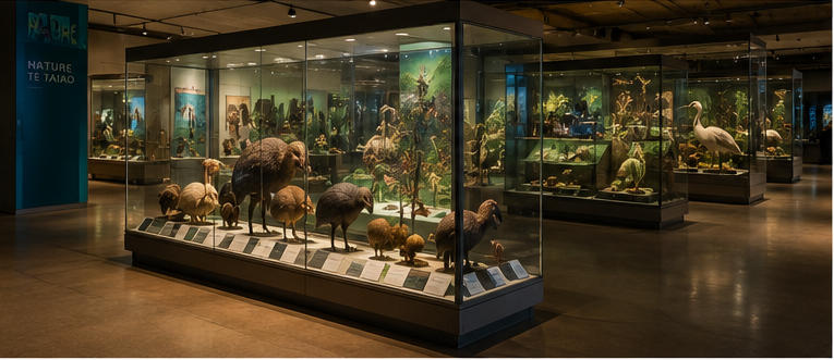 Cultural display unit for indigenous craft collections