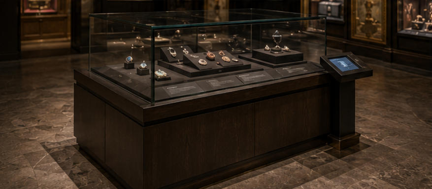 Gallery treasure unit for standalone masterpieces
