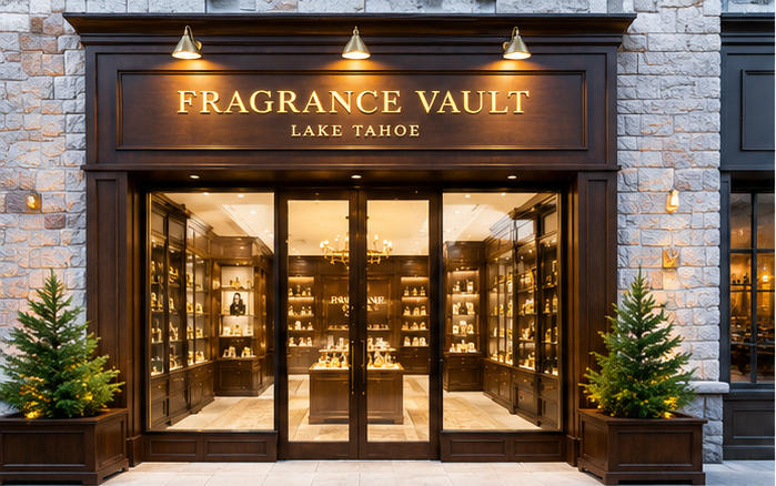 Full panoramic 200㎡ antique perfume archive layout