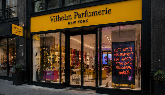 Full 80㎡ New York fashion art perfume boutique interior