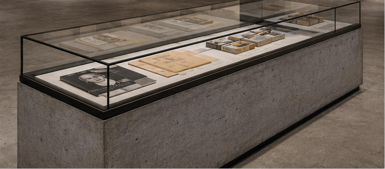 Full panoramic industrial silo exhibition layout