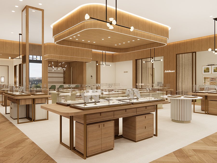 Schiffman's Jewelers Display Area