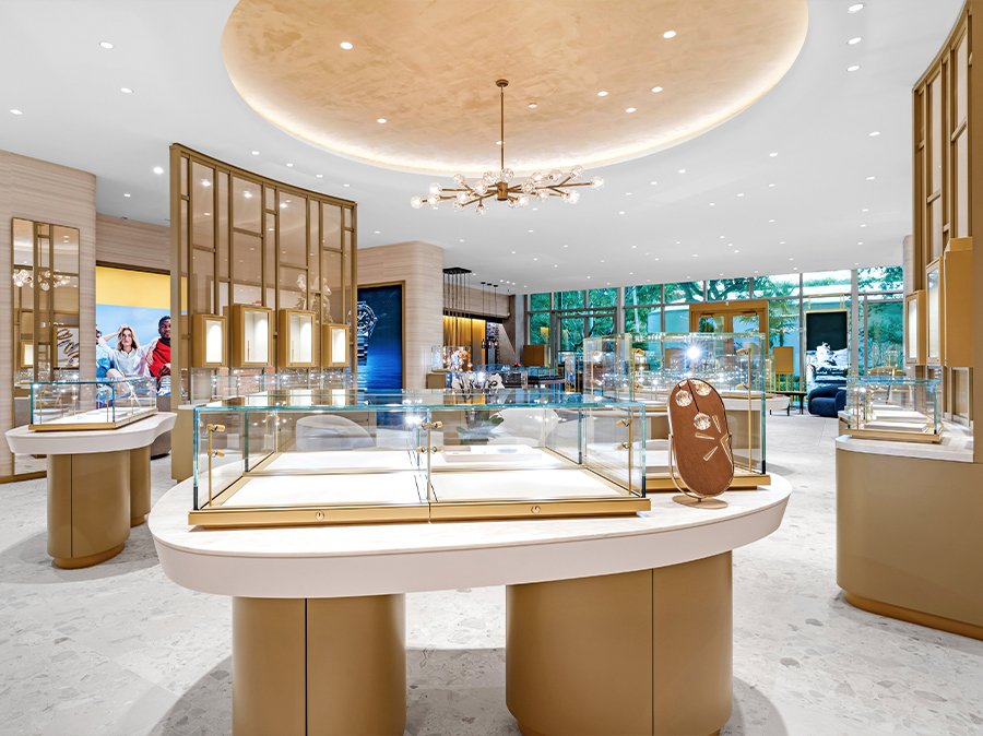 Guest lounge luxury boutique Miami